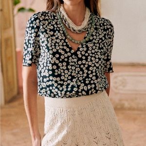 NWT Sézane Indira Shirt